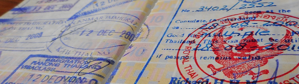 passport visa stamps